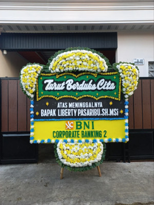 Papan Bunga Duka di Cileles