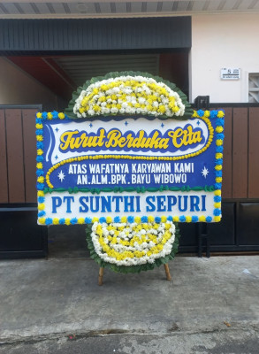 Papan Bunga Duka di Cileles