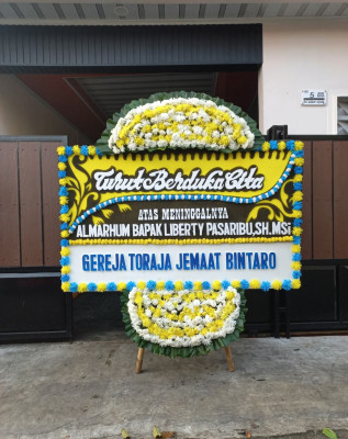 Papan Bunga Duka di Cileles